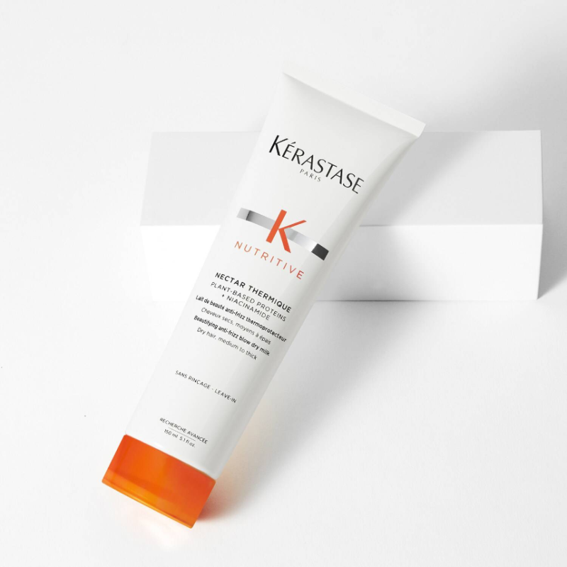 KÉRASTASE Nutritive Nectar Thermique Beautifying Anti-Frizz Blow Dry Milk 150ml - Image 2