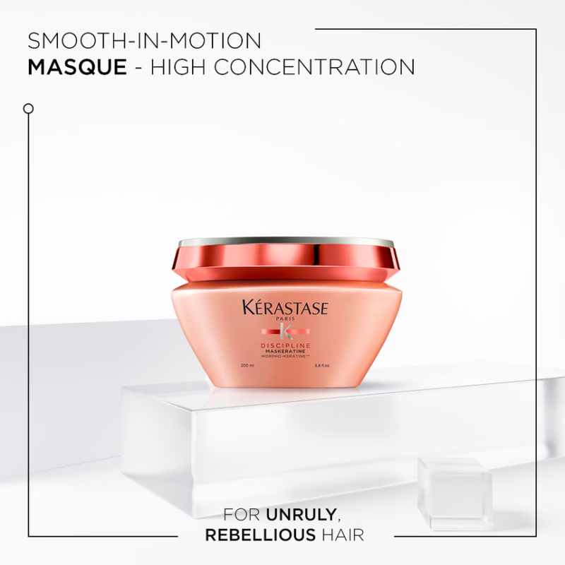 Kérastase Discipline Maskeratine Smooth-in-Motion Masque 200ml - Image 2