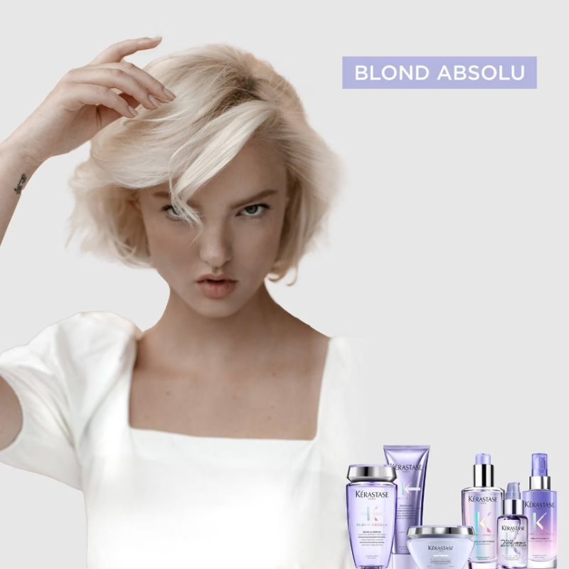 KÉRASTASE Blond Absolu 2% Pure Hyaluronic Acid Scalp & Hair Serum 50ml - Image 4