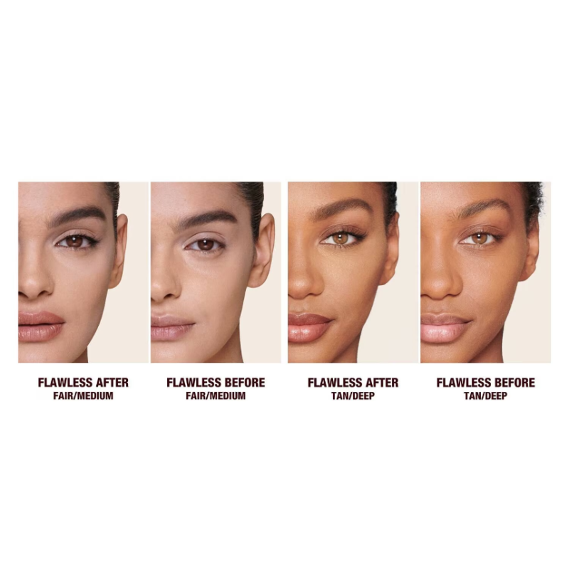CHARLOTTE TILBURY Airbrush Brightening Flawless Finish Refillable 9g - Image 4