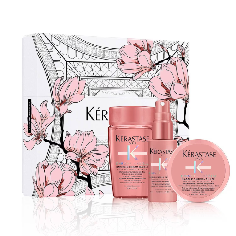 KÉRASTASE Kérastase Chroma Absolu Colour-Treated Hair Discovery  Set - Image 3