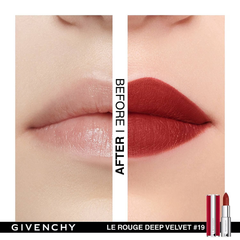 GIVENCHY Le Rouge Deep Velvet Lipstick 3.4g - Image 3