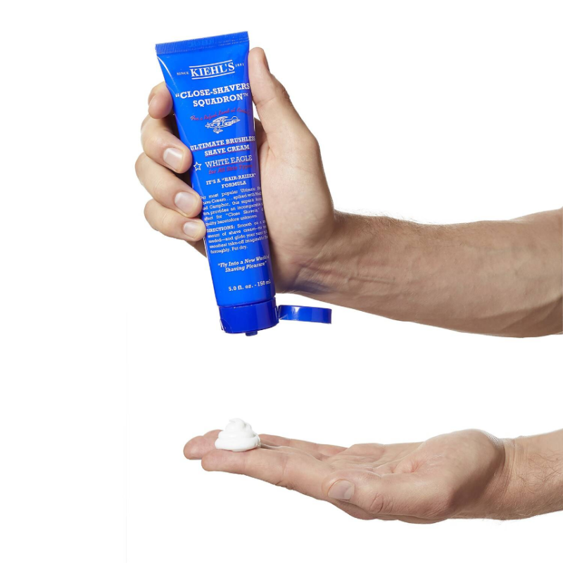 Kiehl's "Close-Shavers" Squadron White Eagle Ultimate Brushless Shave Cream 150ml - Image 3
