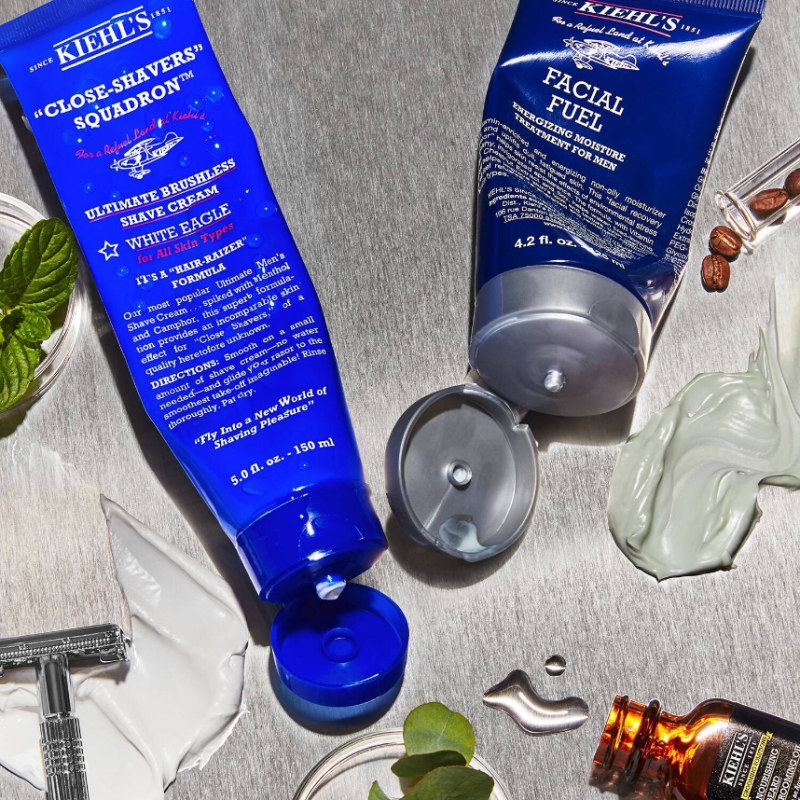 Kiehl's "Close-Shavers" Squadron White Eagle Ultimate Brushless Shave Cream 150ml - Image 4