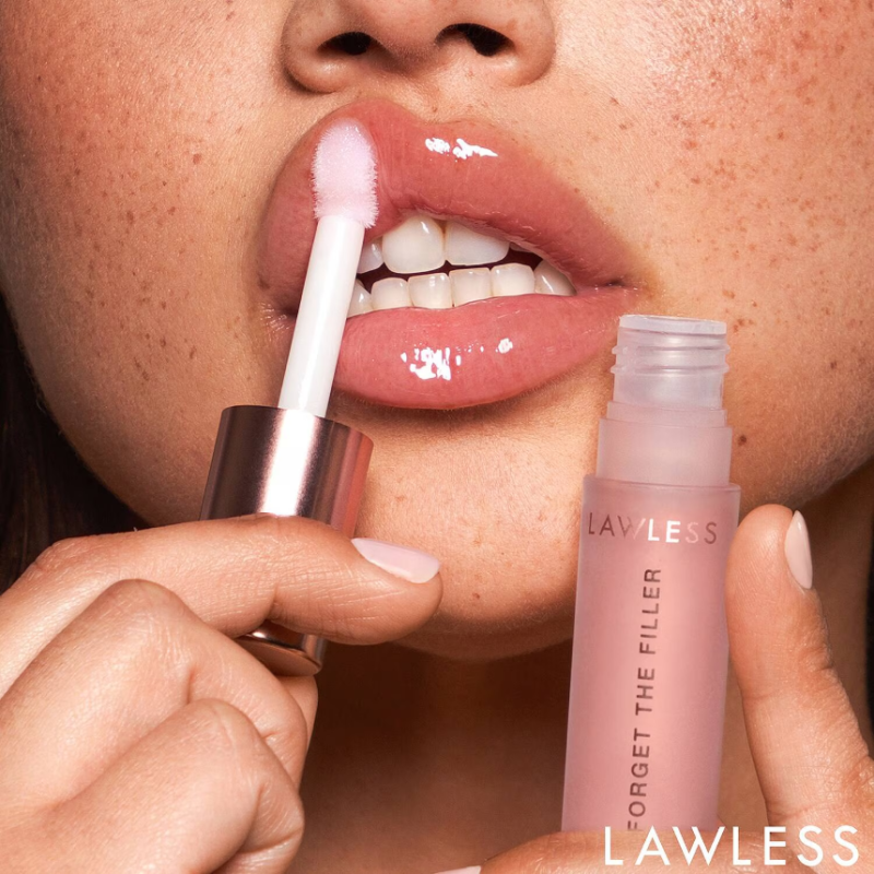 LAWLESS BEAUTY Forget The Filler Lip Plumper Line Smoothing Gloss 3.3ml - Image 3