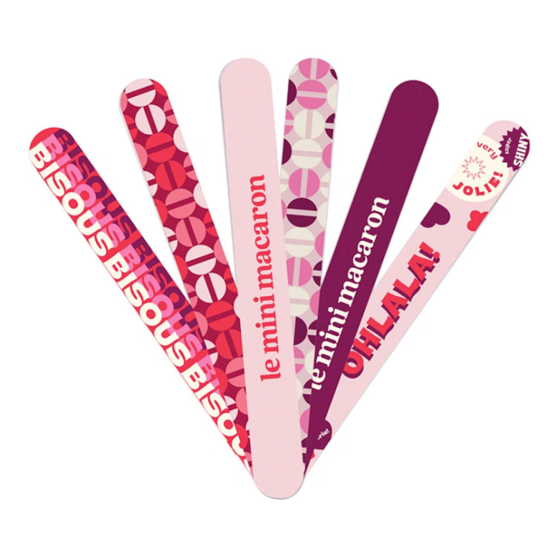 LE MINI MACARON 6-in-1 Re-Useable Nail File