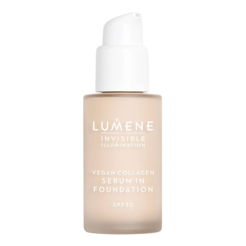 LUMENE Invisible Illumination Vegan Collagen Serum in Foundation SPF30 30ml