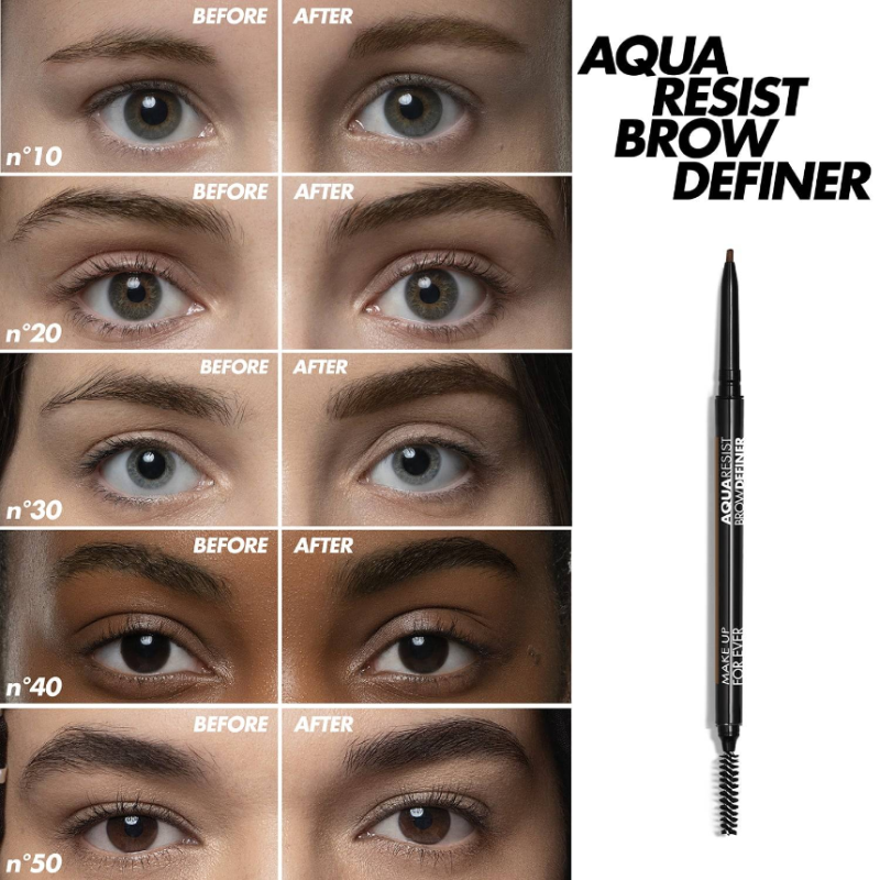 MAKE UP FOR EVER Aqua resist brow definer - Micro Tip Pencil 24hr - Image 3