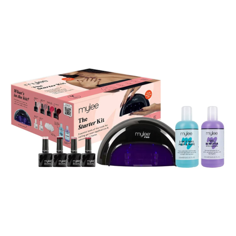 MYLEE Gel Polish Essentials with Black LED Lamp