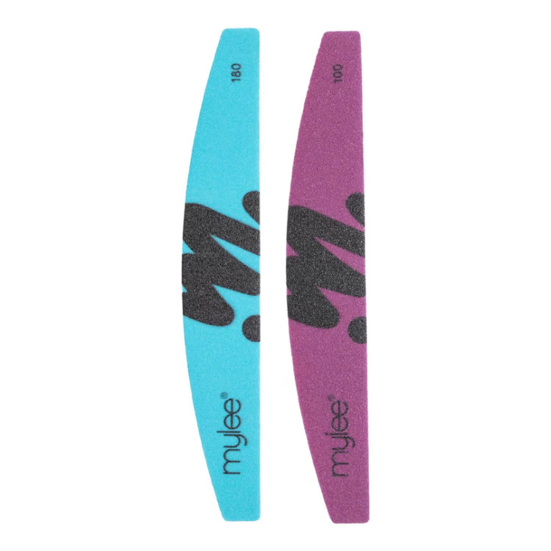 MYLEE Foam Nail Files 100/180 Grit