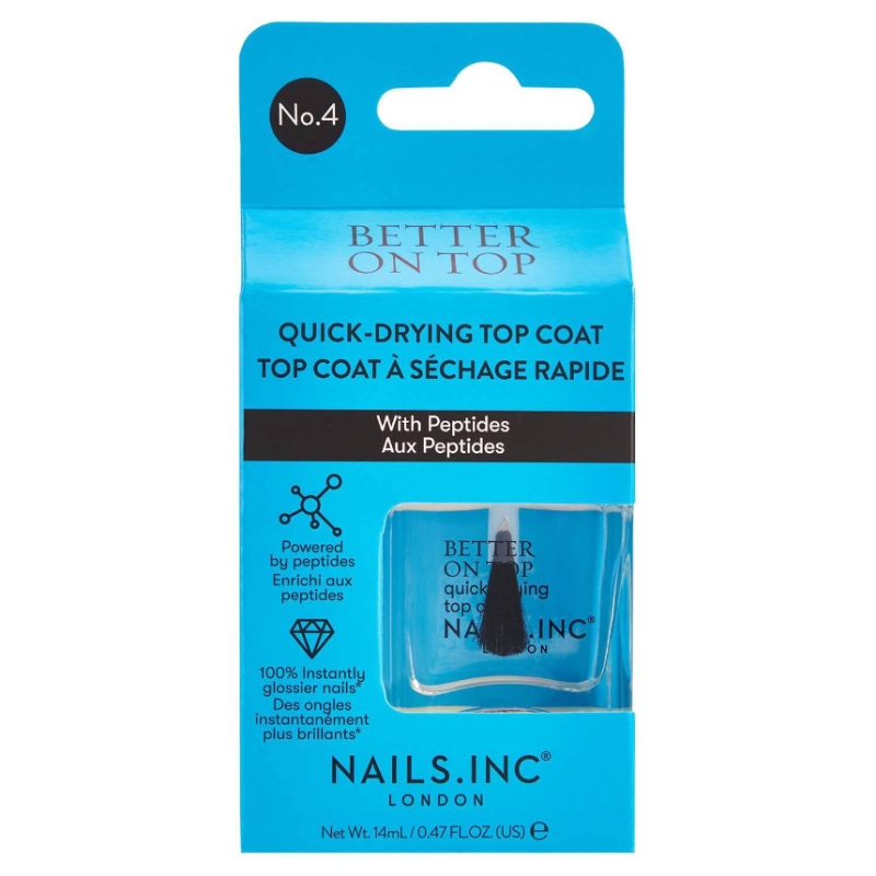 NAILS INC Better On Top Quick-Drying Top Coat - Image 2