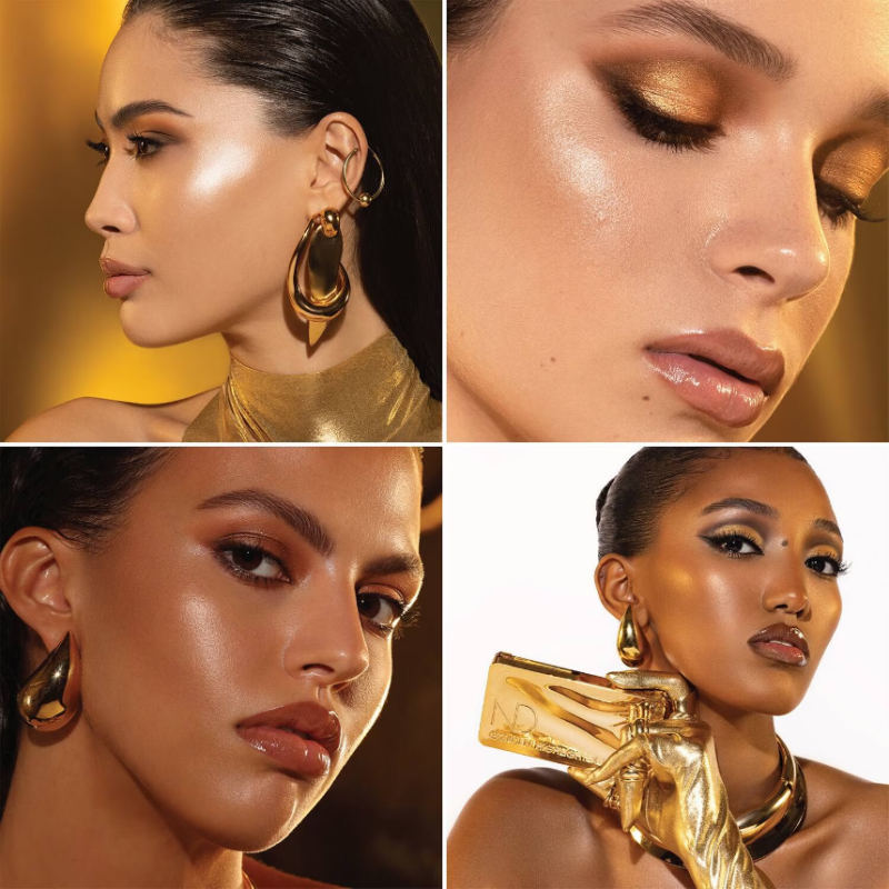 NATASHA DENONA Golden Highlighter Palette 6g - Image 2