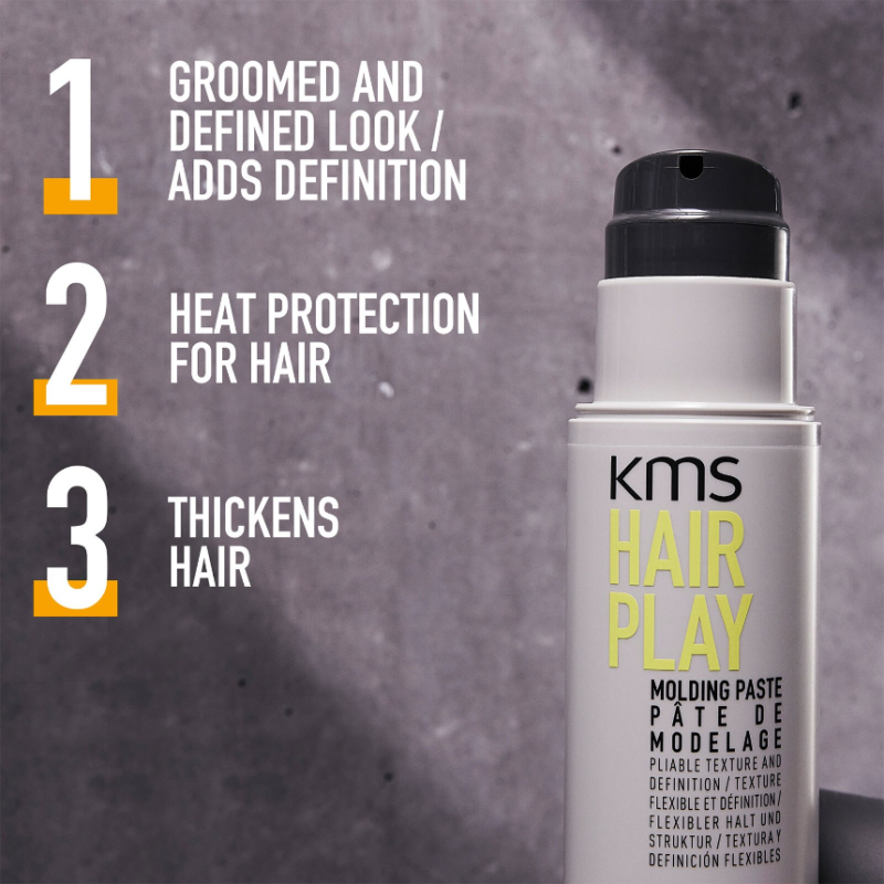 KMS HAIRPLAY MOLDING PASTE 150ml - Image 3