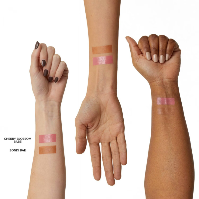 NUDESTIX Pink Blush & Nude Bronze Mini Cream stick - Image 4