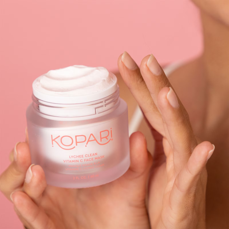 Kopari Lychee Clean Vitamin C Face Mask 60ml - Image 3