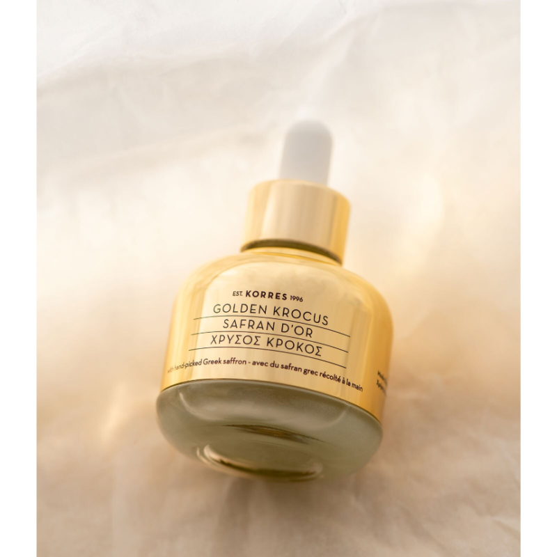 Korres Golden Krocus ​Ageless Saffron Face Elixir 30ml - Image 3