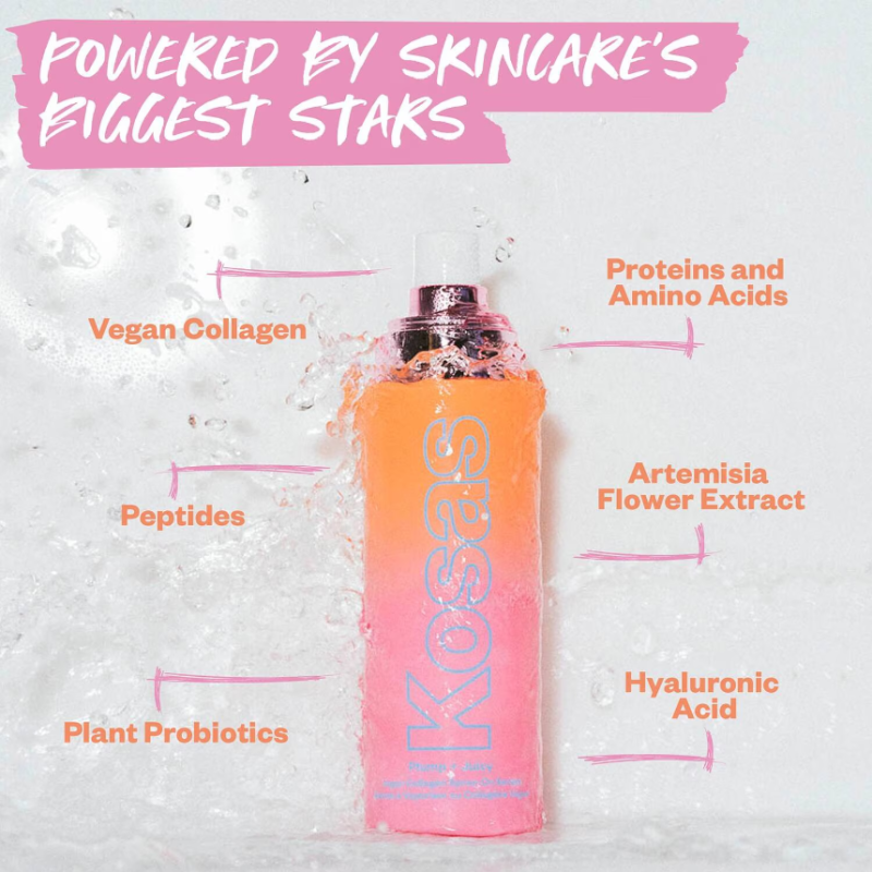KOSAS Kosas Plump + Juicy Vegan Collagen Spray-On Serum 100ml - Image 4