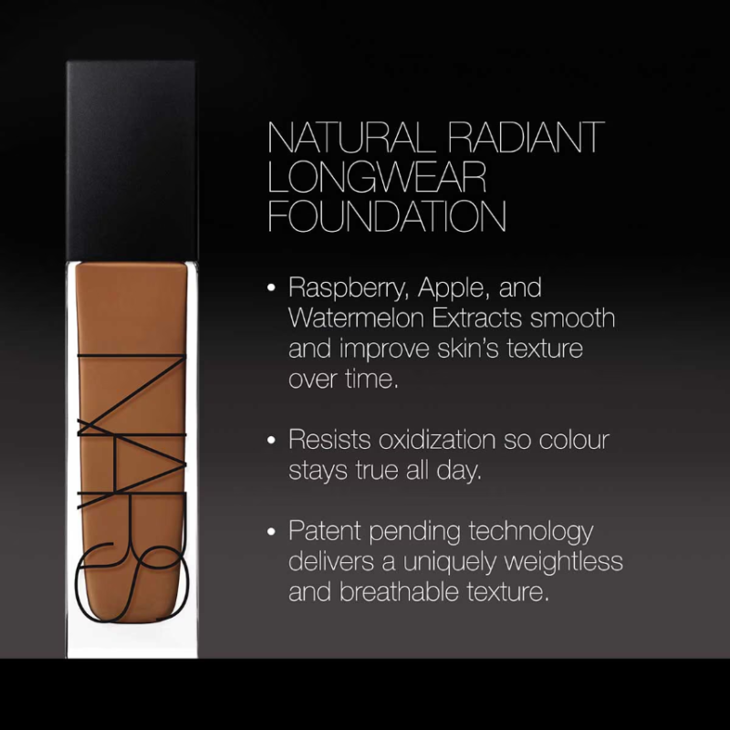 NARS Natural Radiant Longwear Foundation 30ml - Image 5