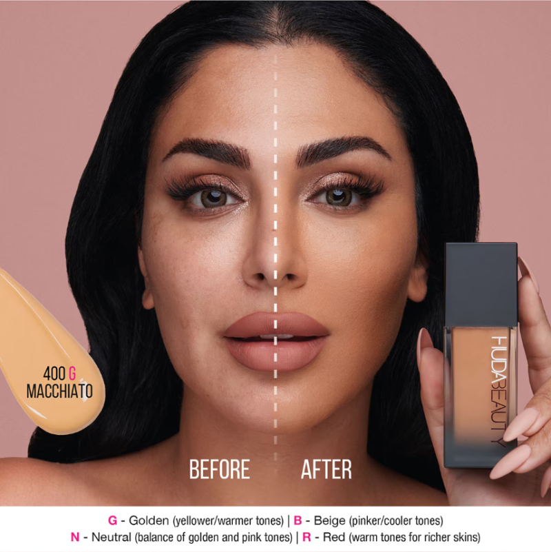 Huda Beauty #FauxFilter Luminous Matte Liquid Foundation 35ml - Image 3