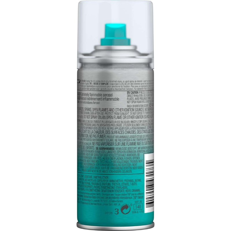 Bed Head by TIGI Hard Head Hairspray for Extra Strong Hold Travel Size 100ml - Image 3