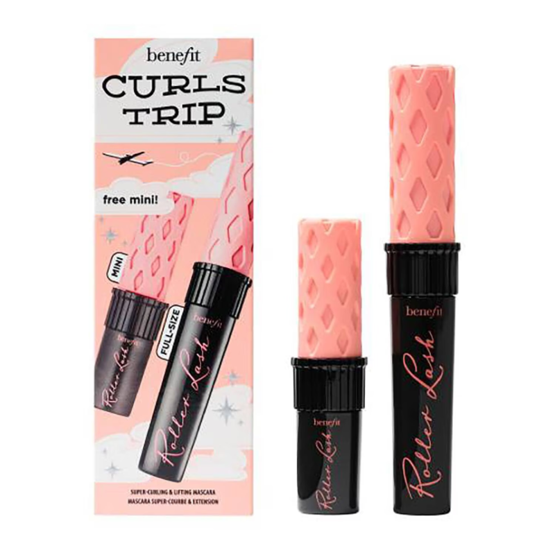 Benefit Curls Trip Roller Lash Mascara Booster Set