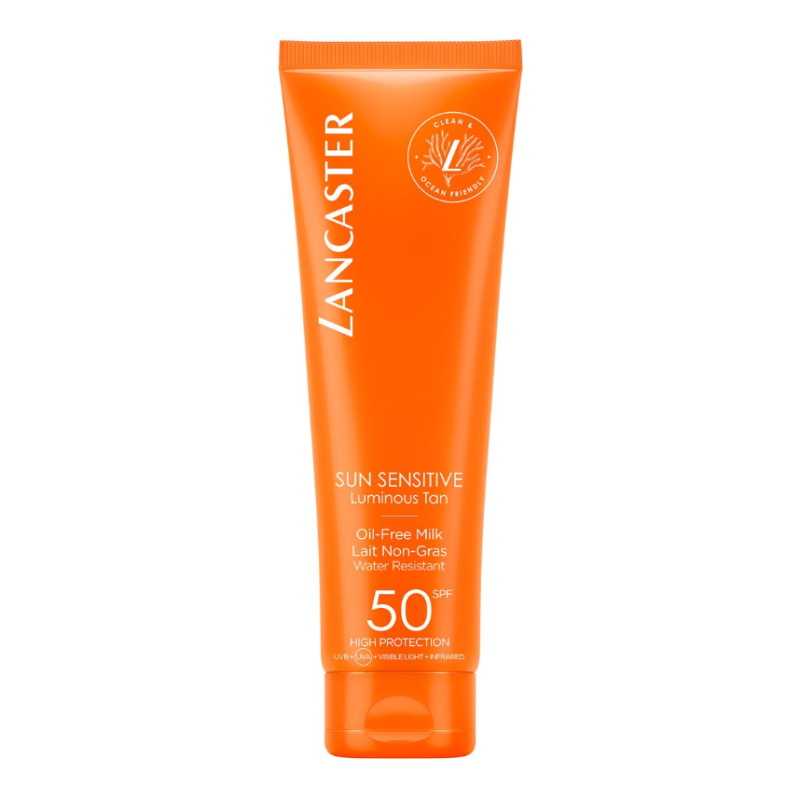 Lancaster Sun Sensitive Oil-Free Body Milk Sunscreen & Sun Protection Cream SPF50 150ml