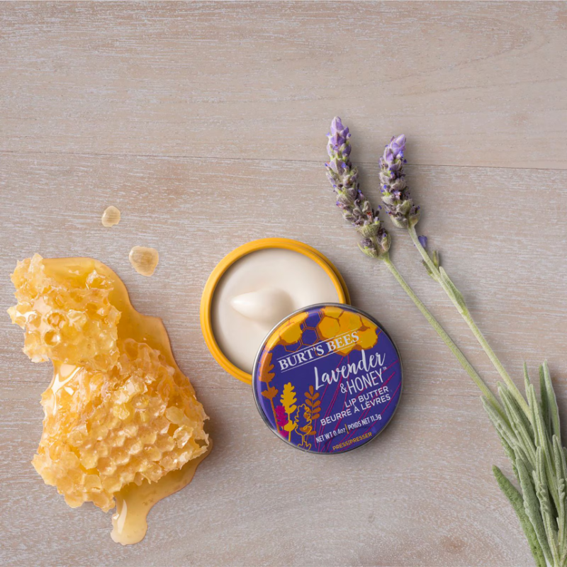 Burt’s Bees® 100% Natural Moisturizing Lip Butter with Lavender & Honey 11.3g - Image 3