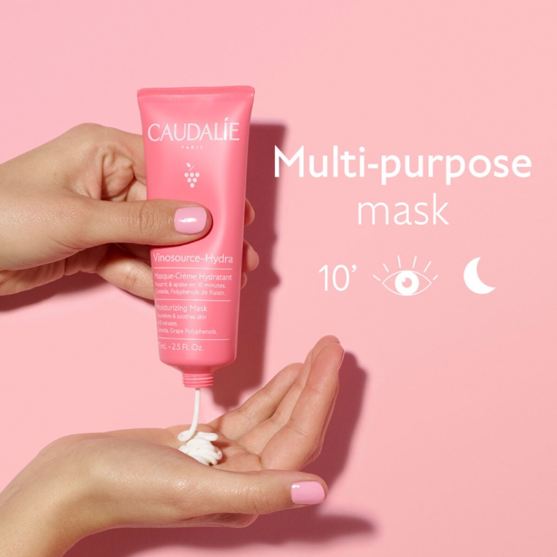 Caudalie Vinosource-Hydra Moisturising Mask 75ml - Image 4