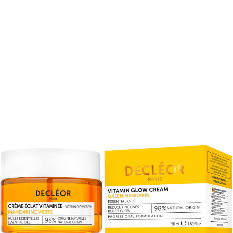 DECLÉOR Green Mandarin Vitamin Glow Day Cream with Hyaluronic Acid 50ml - Image 2