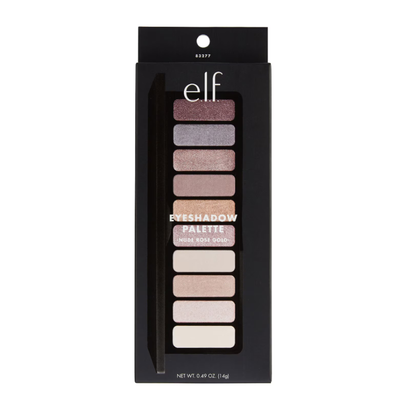 e.l.f. Rose Gold Eyeshadow Palette - Nude Rose Gold 14g - Image 2