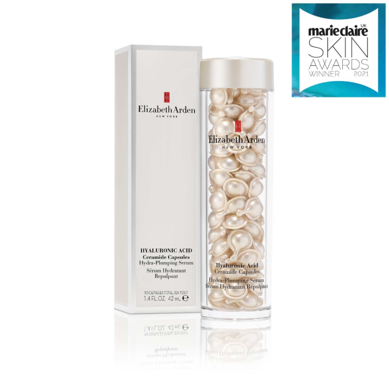 Elizabeth Arden Hyaluronic Acid Ceramide Capsules Hydra-Plumping Serum x 90 Capsules - Image 2