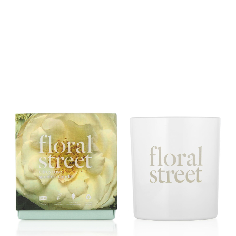 Floral Street Citrus Rose Candle 200g - Image 2