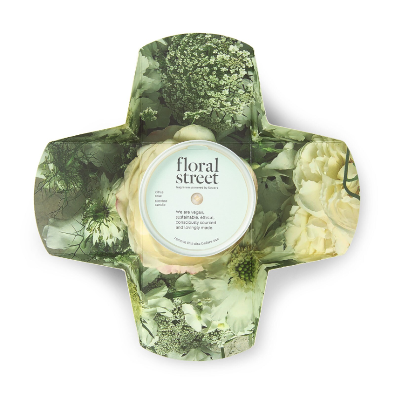 Floral Street Citrus Rose Candle 200g - Image 4