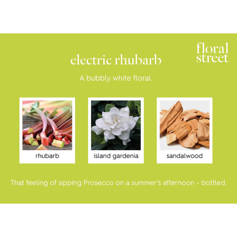 Floral Street Electric Rhubarb Eau de Parfum 50ml - Image 5