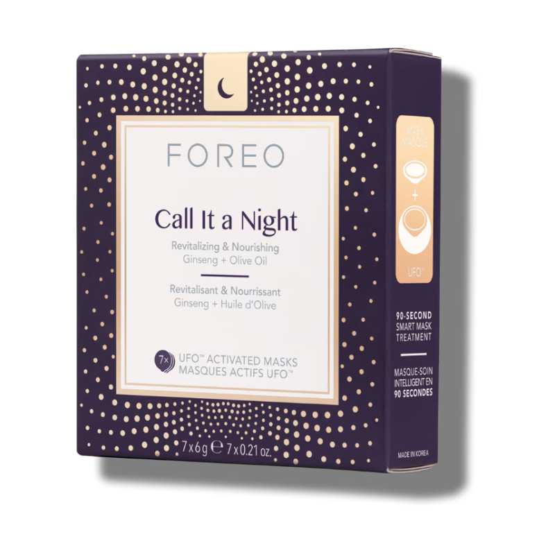 FOREO Call It A Night UFO/UFO Mini Nourishing And Revitalizing Mask 7 x 6g