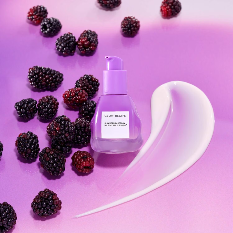 GLOW RECIPE Blackberry Retinol Blemish Serum 30ml - Image 2