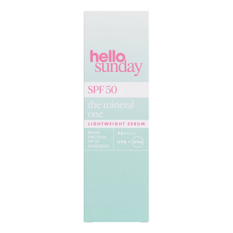 HELLO SUNDAY The Mineral One Lightweight Serum Drops SPF50 30ml - Image 3