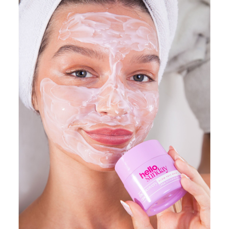 Hello Sunday The Recovery One Glow Face Mask 50ml - Image 3