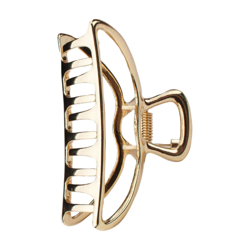 Kitsch Open Shape Claw Clip - Gold