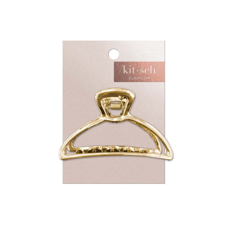 Kitsch Open Shape Claw Clip - Gold - Image 2