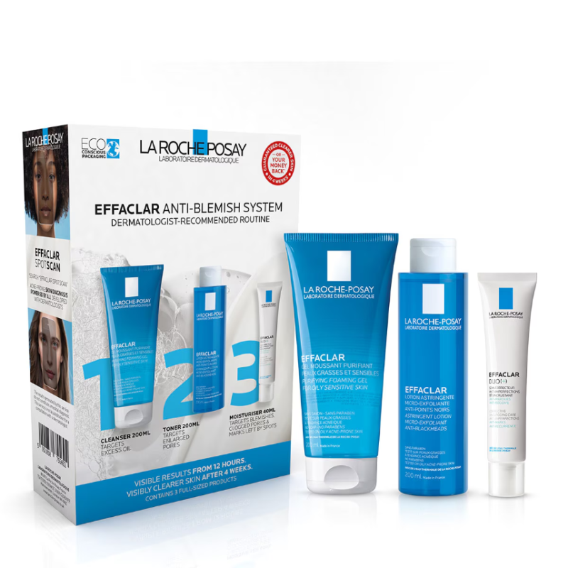 La Roche-Posay Effaclar 3-Step Anti Blemish System 440ml