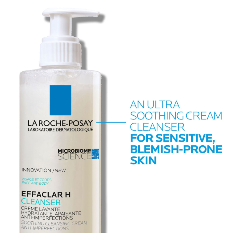 La Roche-Posay Effaclar H+ Cleansing Cream for Oily Blemish Prone Skin 390ml - Image 2