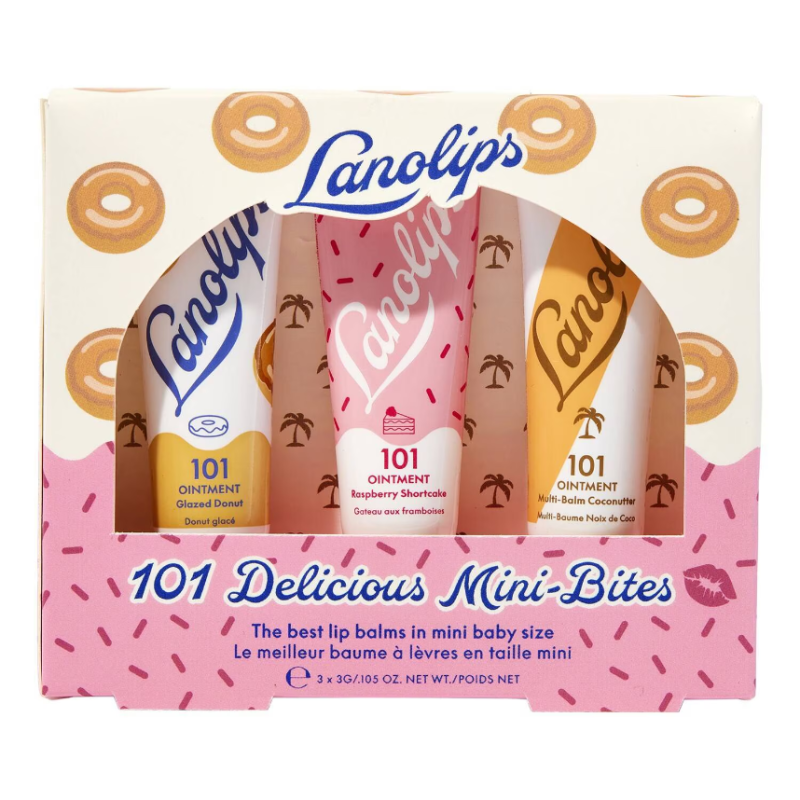 LANOLIPS 101 Delicious Mini Bites - Lip Care 3x3g - Image 2