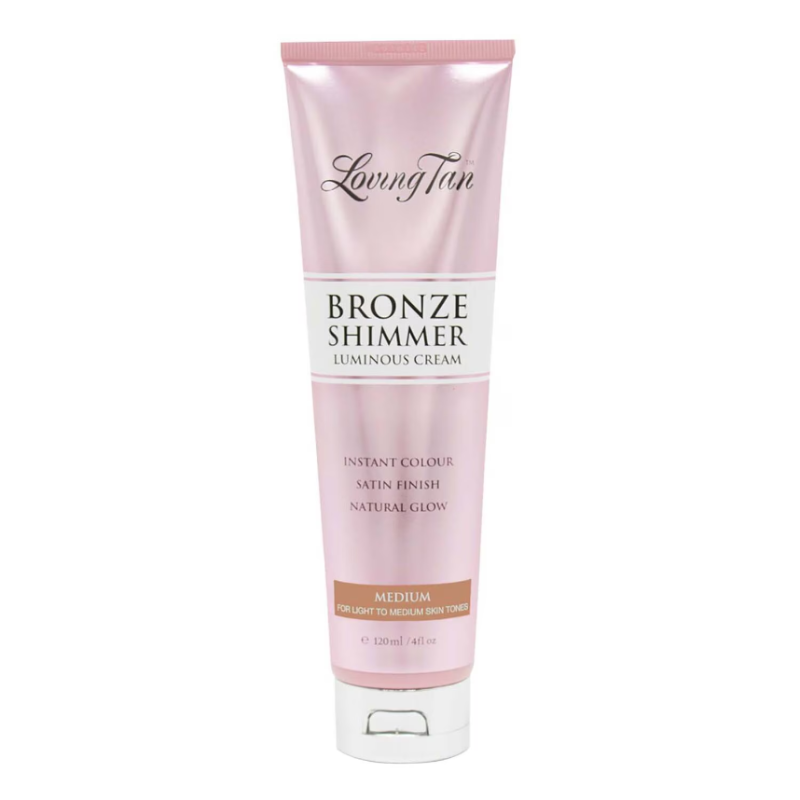 LOVING TAN Bronze Shimmer Luminous Cream Medium 120ml