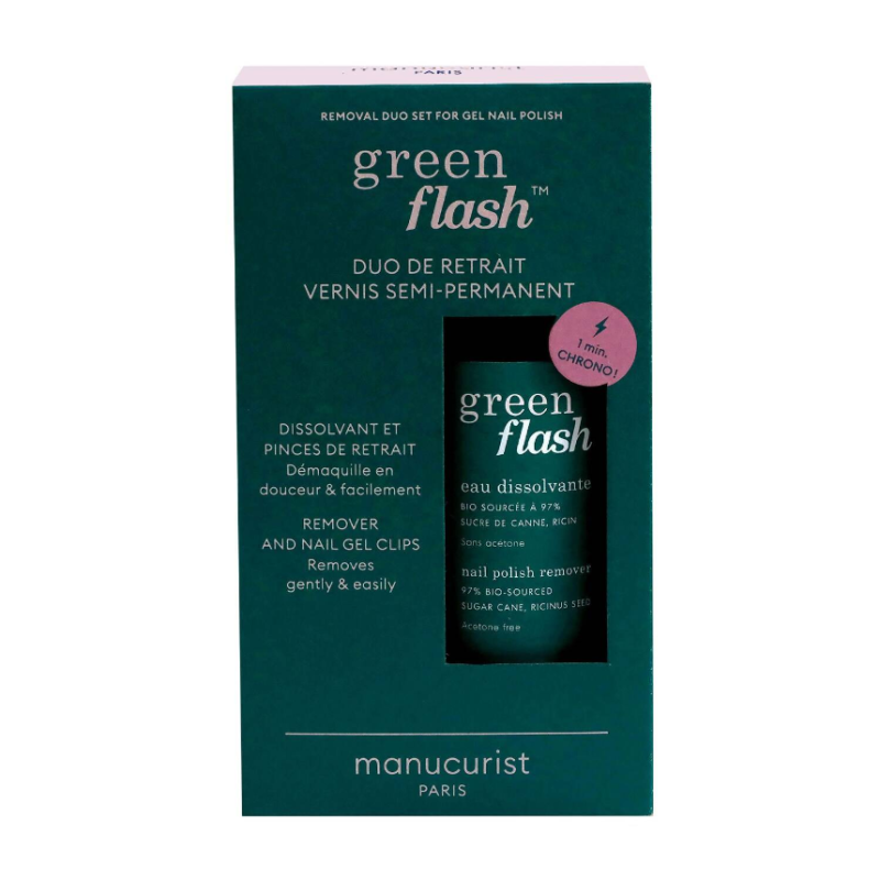 MANUCURIST Nail Clips and Green Flash Remover Kit - Image 2