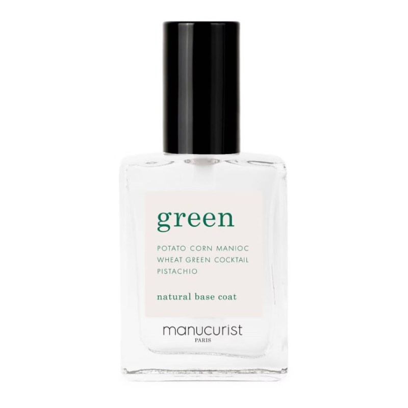 MANUCURIST Nail Polish Base Coat Green 15ml