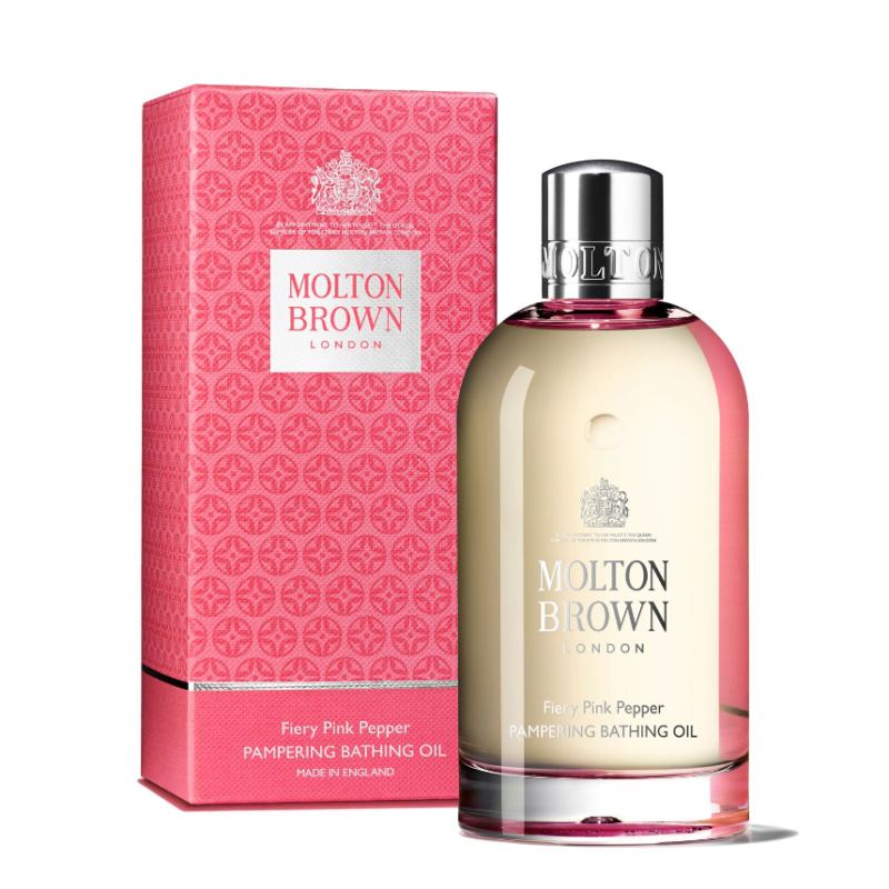 Molton Brown Fiery Pink Pepper Pampering Bathing Oil 200ml - Image 2