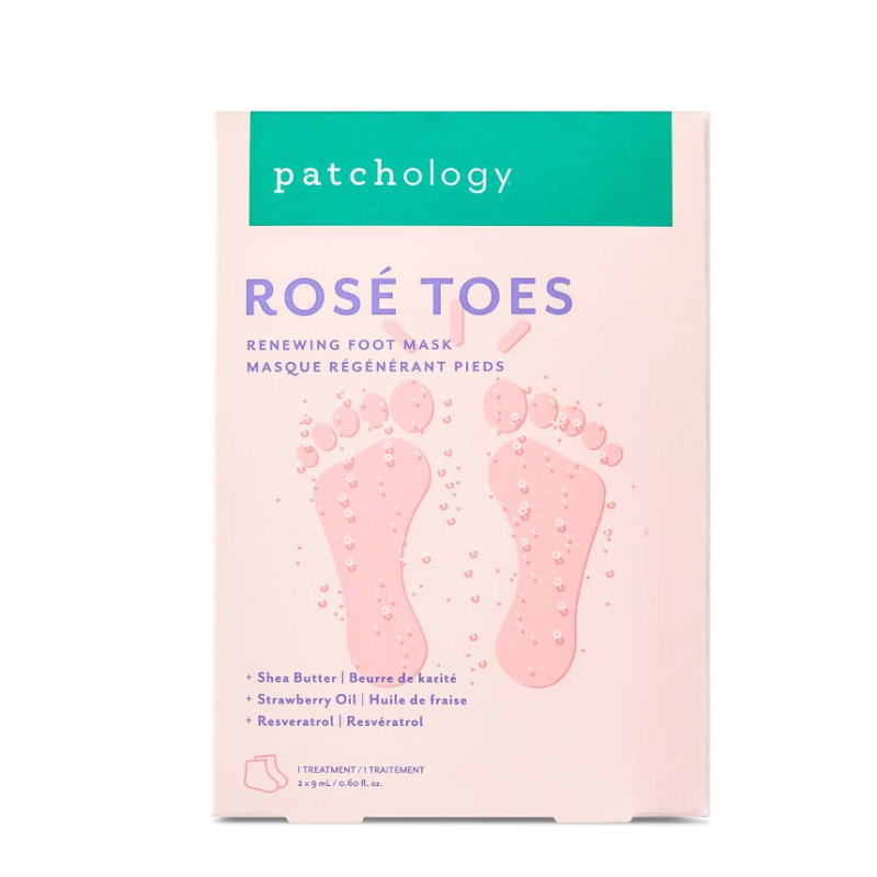 PATCHOLOGY Rosé Toes Renewing Foot Mask 2 x 9ml - Image 2