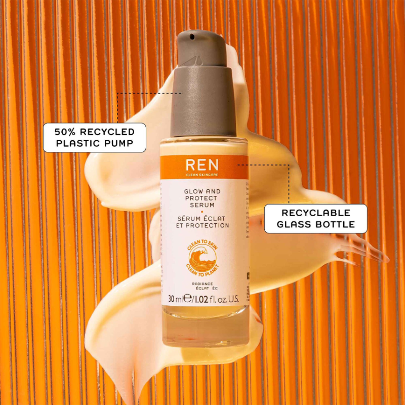 Ren Clean Skincare Glow & Protect Serum 30ml - Image 5