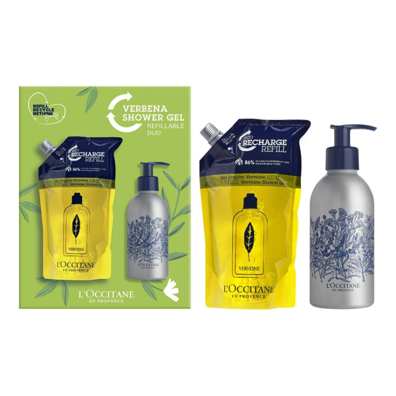 L'OCCITANE Verbena Shower Gel Refillable Duo